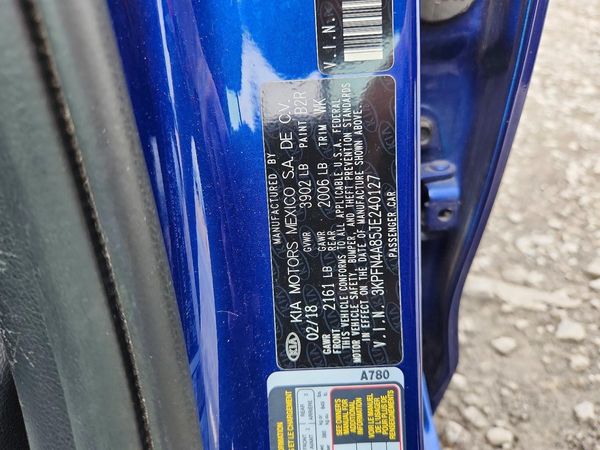 2018 KIA FORTE EX PREM, SX