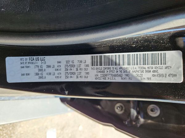 2019 RAM 1500