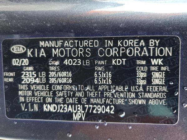 2020 KIA SOUL LX, S, X-Line