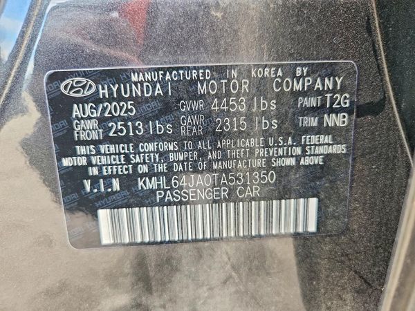 2026 HYUNDAI SONATA