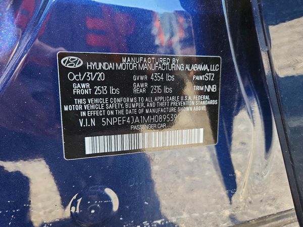 2021 HYUNDAI SONATA