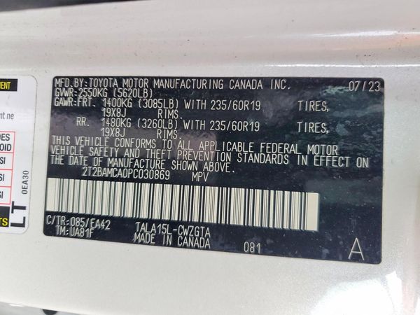 2023 LEXUS RX 350