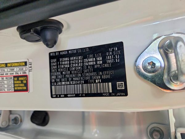 2019 HONDA CRV EX-L/EX-L Navi — VINS