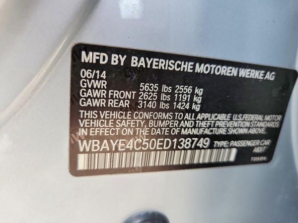 2014 BMW 740