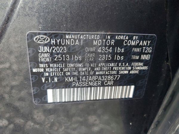2023 HYUNDAI SONATA