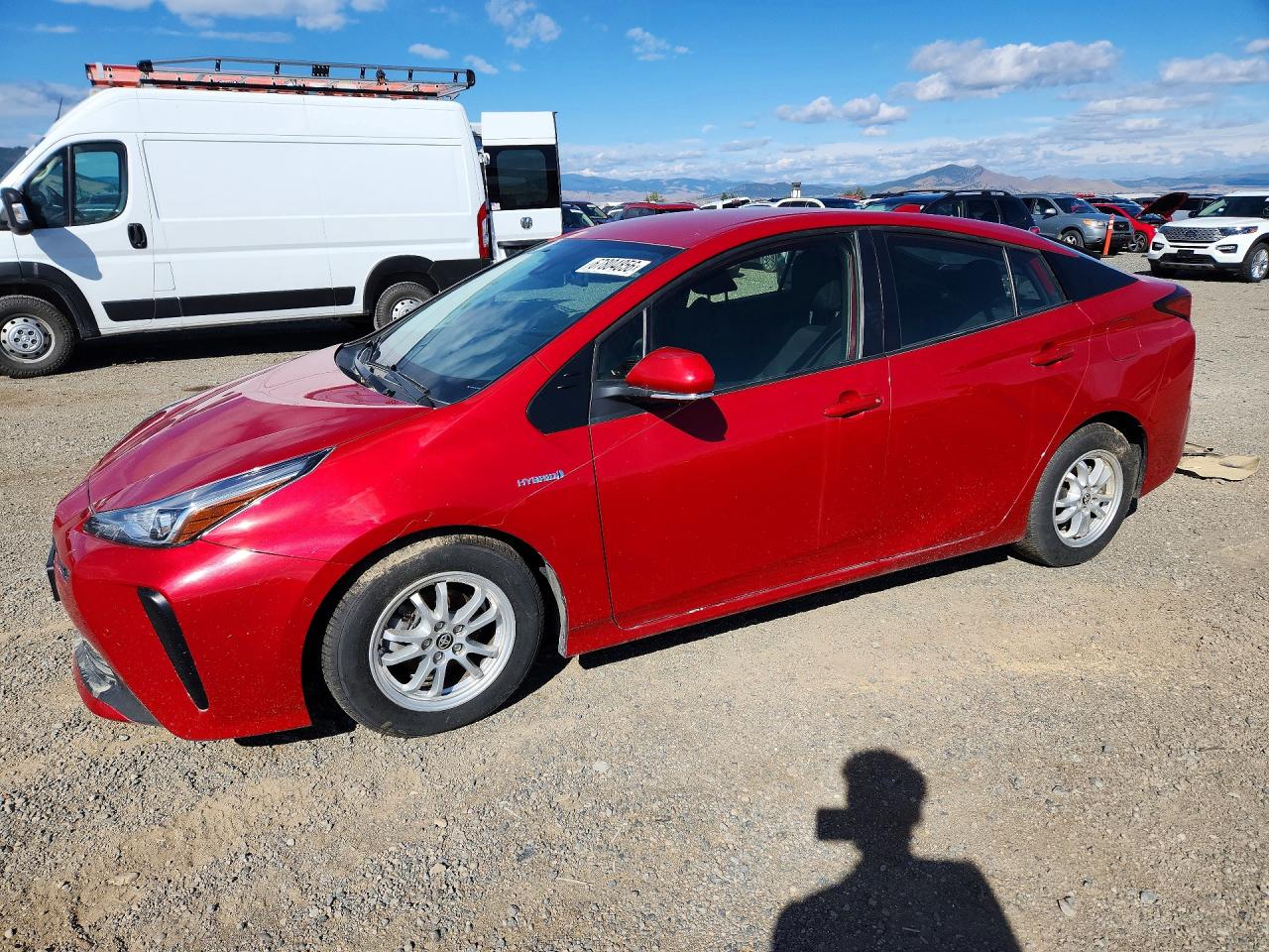 2022 TOYOTA PRIUS — Front 3/4