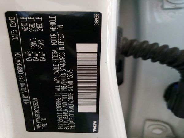2013 VOLVO S60