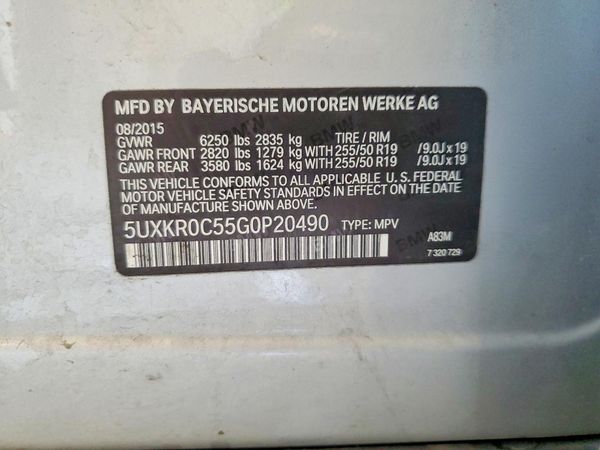 2016 BMW X5 xDrive35i
