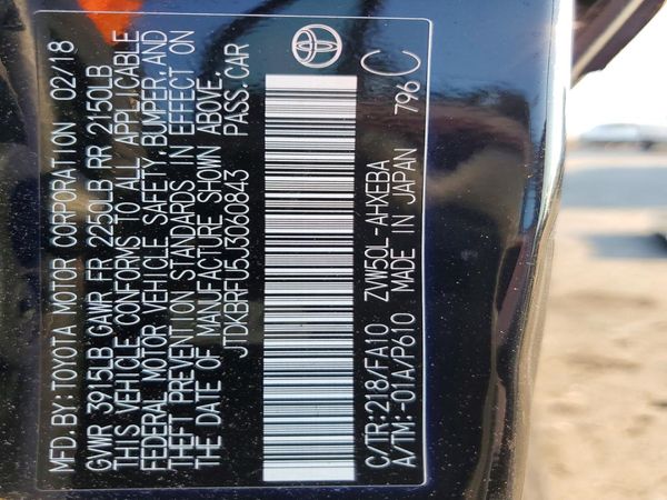 2018 TOYOTA PRIUS