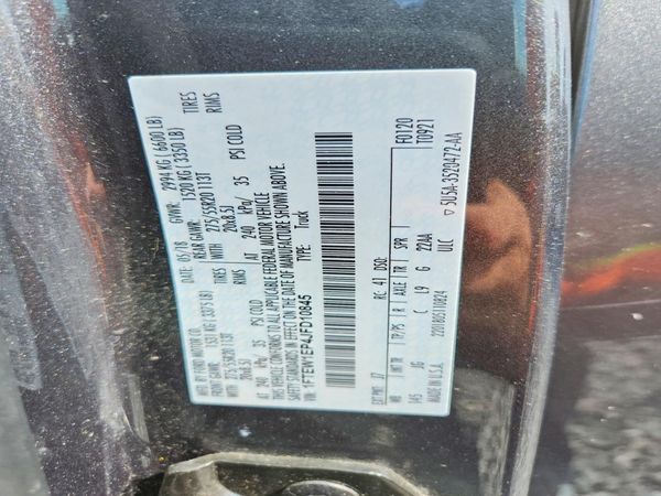 2018 FORD F150
