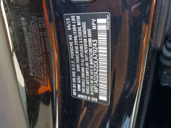 2013 PORSCHE CAYENNE GTS