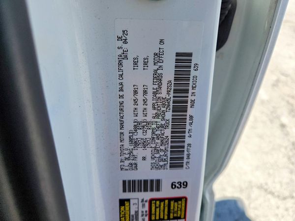 2025 TOYOTA TACOMA