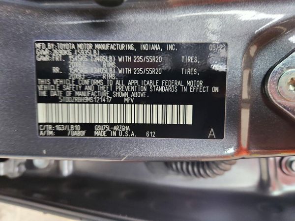 2021 TOYOTA HIGHLANDER
