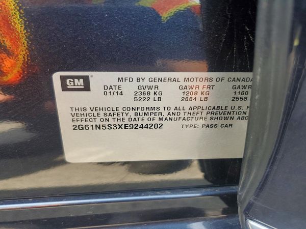 2014 CADILLAC XTS Luxury