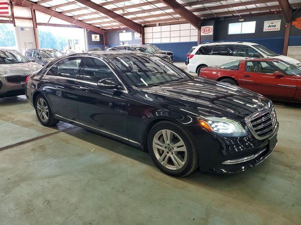 2018 MERCEDES-BENZ S S450 4MATIC — Passenger 3/4