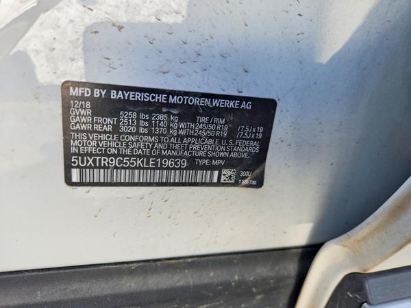 2019 BMW X3