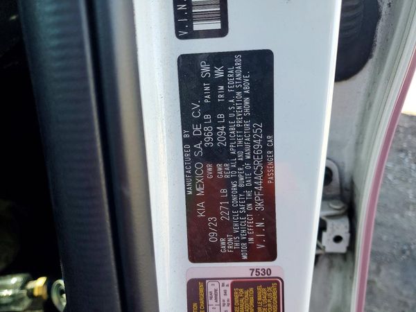 2024 KIA FORTE
