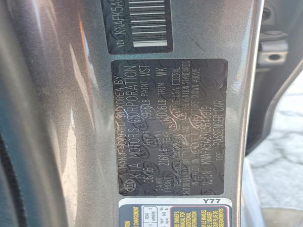2016 KIA FORTE5 GL (Middle-Low Grade)