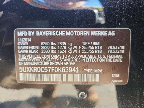 2015 BMW X5 xDrive35i