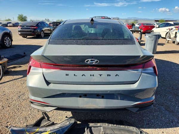2021 HYUNDAI ELANTRA Blue