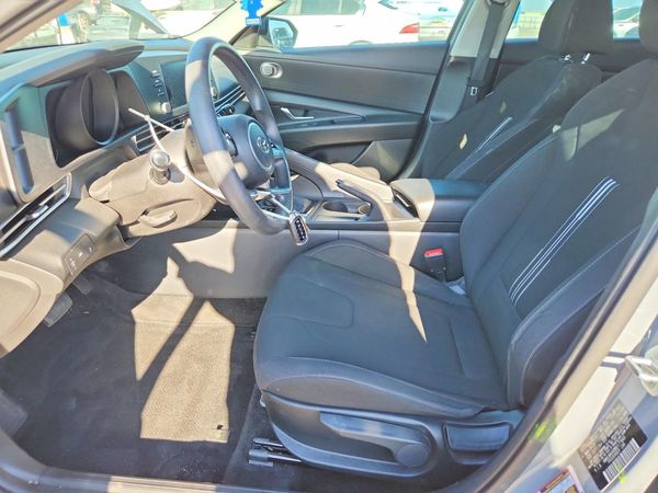 2021 HYUNDAI ELANTRA Blue