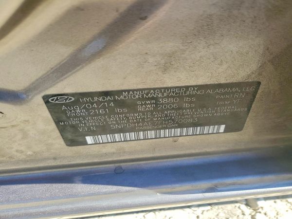 2015 HYUNDAI ELANTRA