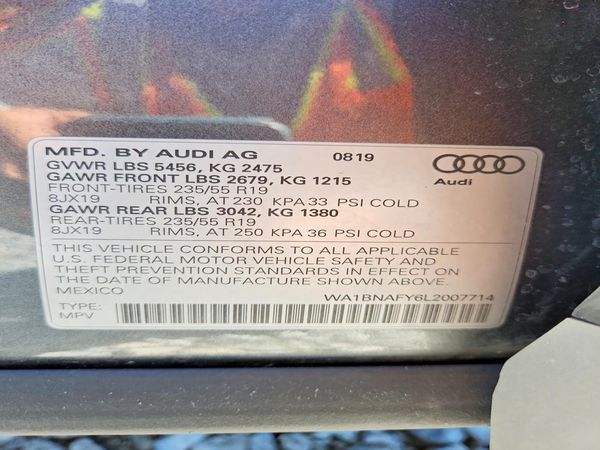 2020 AUDI Q5