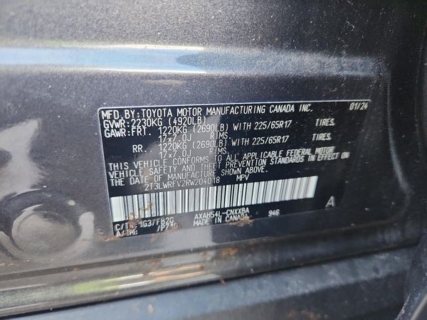 2024 TOYOTA RAV4