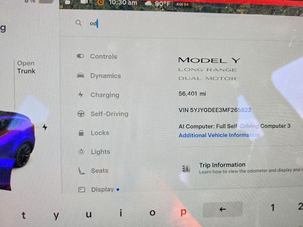2021 TESLA MODEL Y