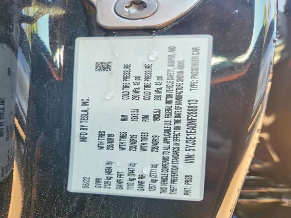 2022 TESLA MODEL 3