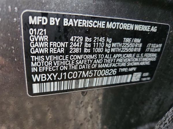 2021 BMW X2
