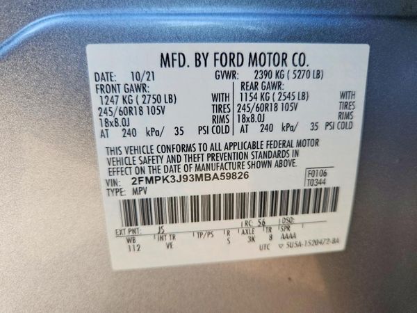 2021 FORD EDGE