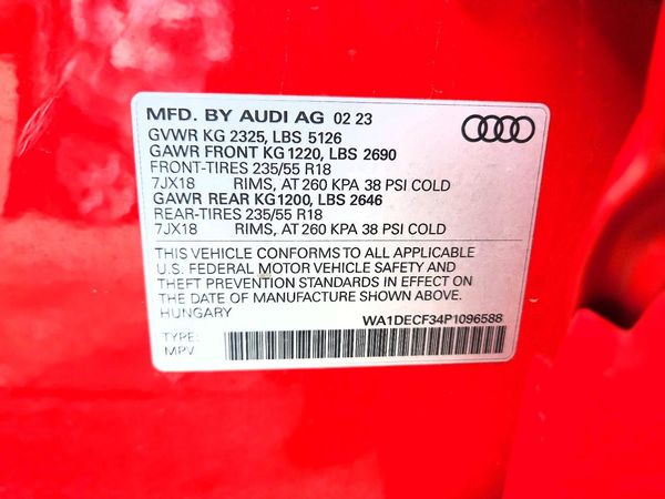 2023 AUDI Q3