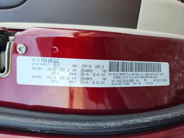 2018 CHRYSLER PACIFICA