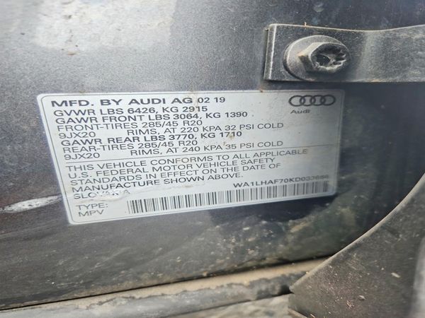 2019 AUDI Q7