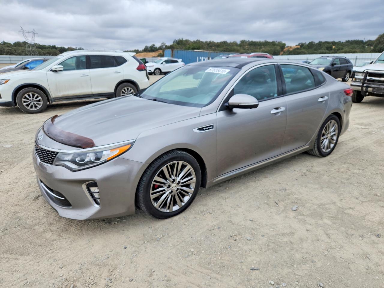 2018 KIA OPTIMA SXL — Front 3/4