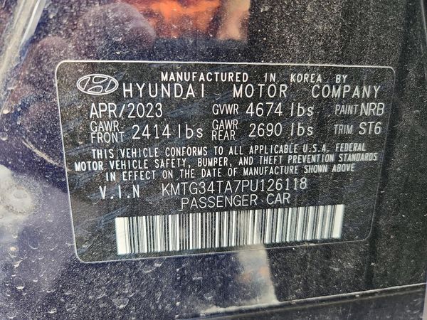 2023 GENESIS G70