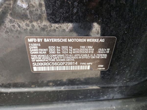 2016 BMW X5 xDrive35i