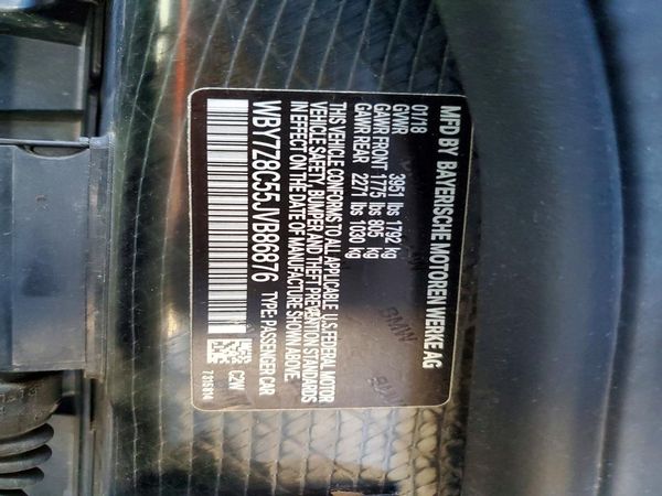 2018 BMW I3 Range Extender S