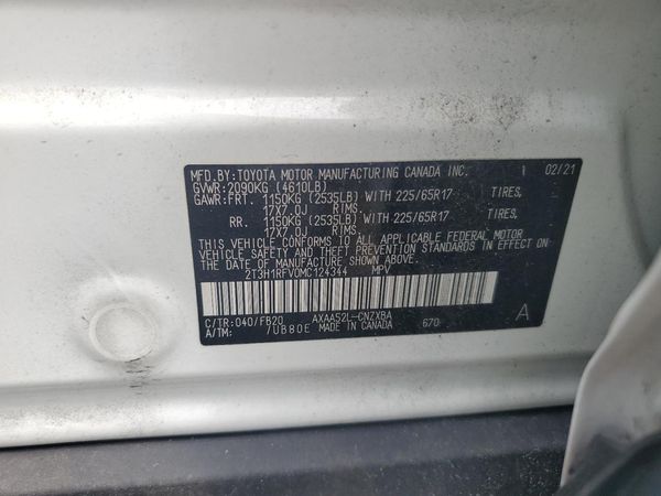 2021 TOYOTA RAV4