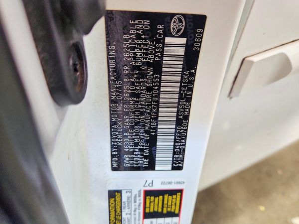 2015 TOYOTA CAMRY