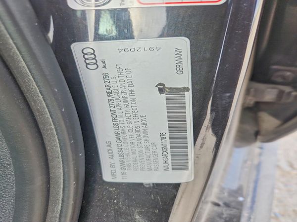 2016 AUDI A6
