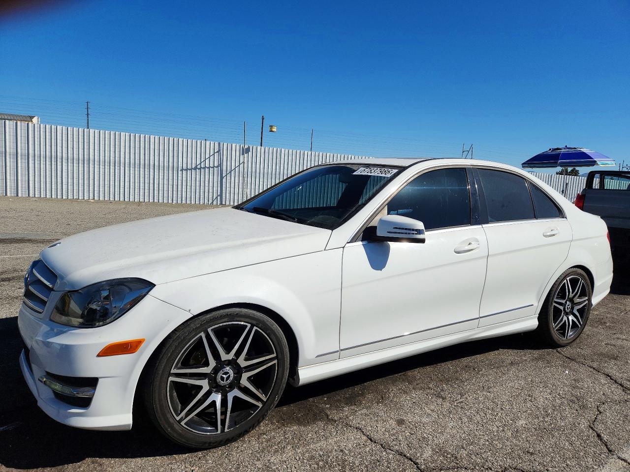 2013 MERCEDES-BENZ C C250 — Front 3/4