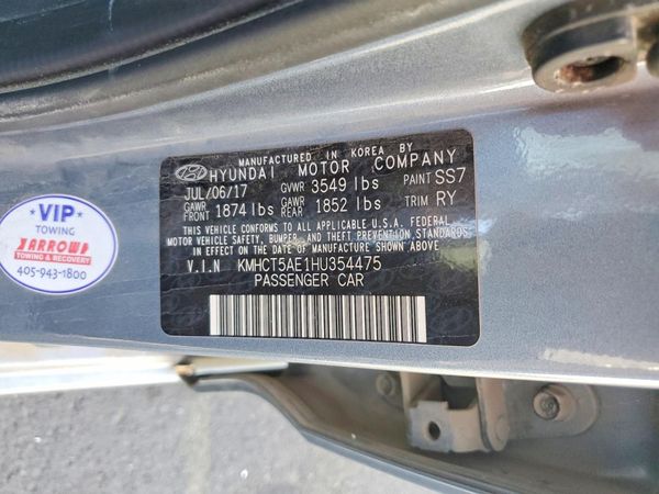 2017 HYUNDAI ACCENT SE Base