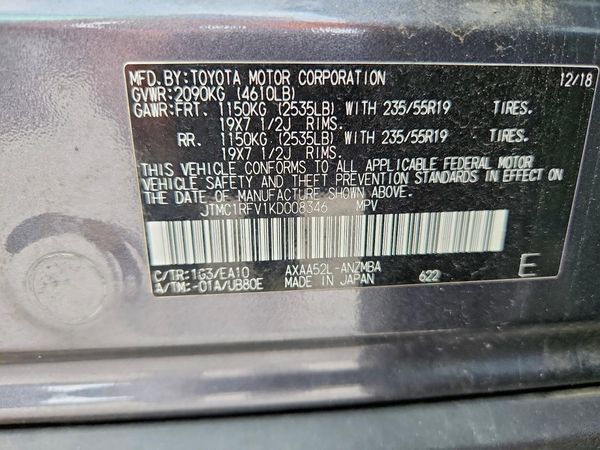 2019 TOYOTA RAV4
