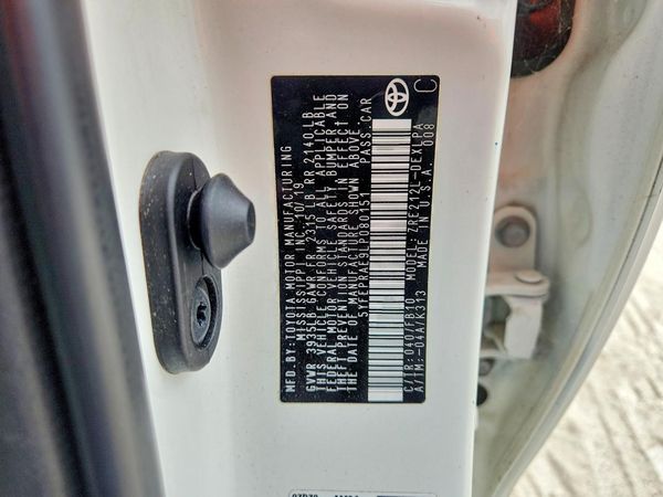2020 TOYOTA COROLLA LE