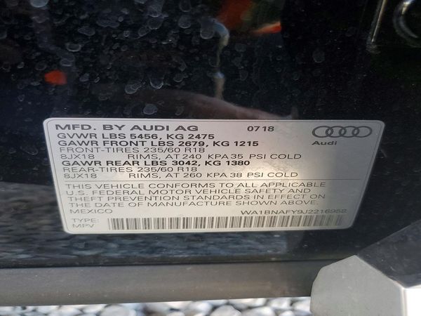 2018 AUDI Q5