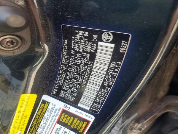 2013 TOYOTA CAMRY