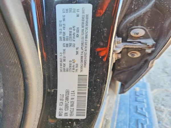 2021 RAM 1500