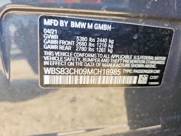 2021 BMW M5
